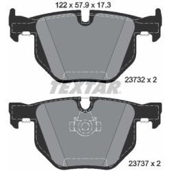  stabdžių trinkelių rinkinys, diskinis stabdys <small>epad</small>