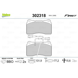 stabdžių trinkelių rinkinys, diskinis stabdys <small>ESSENTIAL</small>