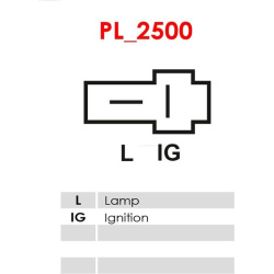  reguliatorius, kintamosios srovės generatorius <small>Brand new AS-PL</small>