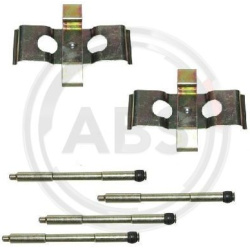  priedų komplektas, diskinių stabdžių trinkelės