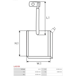 anglies šepetėlis, starteris <small>Brand new AS-PL</small>  anglies šepetėlis, starteris <small>Brand new AS-PL</small>