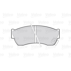  stabdžių trinkelių rinkinys, diskinis stabdys