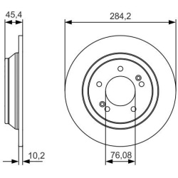  stabdžių diskas (1vnt)