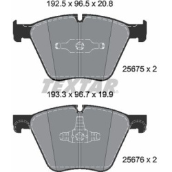  stabdžių trinkelių rinkinys, diskinis stabdys <small>Q+</small>