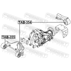  montavimas, diferencialas