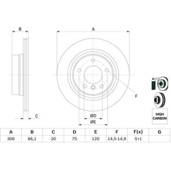  stabdžių diskas (1vnt)