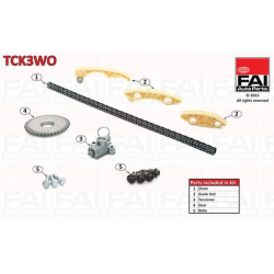 paskirstymo grandinės komplektas  paskirstymo grandinės komplektas