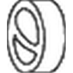  guminė juosta, išmetimo sistema