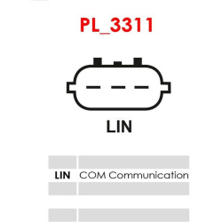  reguliatorius, kintamosios srovės generatorius <small>AS</small>