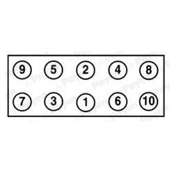  varžtų kompl., cil. galvutės varžtai