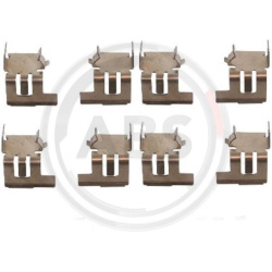  priedų komplektas, diskinių stabdžių trinkelės