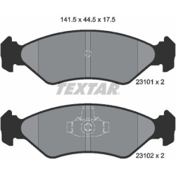  stabdžių trinkelių rinkinys, diskinis stabdys
