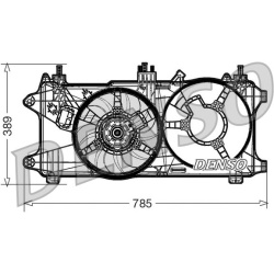  ventiliatorius, radiatoriaus