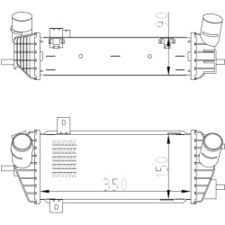  tarpinis suslėgto oro aušintuvas, kompresorius