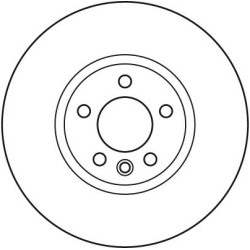  stabdžių diskas (1vnt) <small>TRW SINGLE</small>