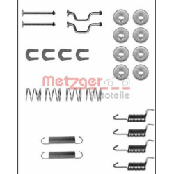  priedų komplektas, stovėjimo stabdžių trinkelės