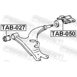  valdymo svirties/išilginių svirčių įvorė