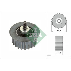  kreipiantysis skriemulys, paskirstymo diržas