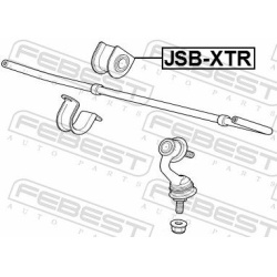  skersinio stabilizatoriaus įvorių komplektas