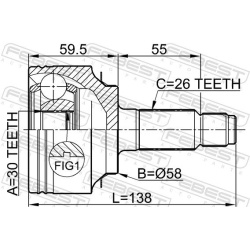 jungčių komplektas, kardaninis velenas  jungčių komplektas, kardaninis velenas