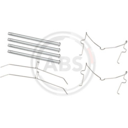  priedų komplektas, diskinių stabdžių trinkelės