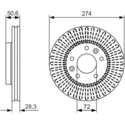  stabdžių diskas (1vnt)