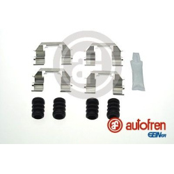  priedų komplektas, diskinių stabdžių trinkelės