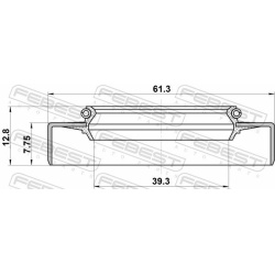  sandariklis, kardaninis velenas