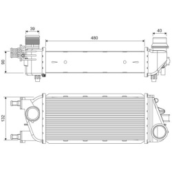  tarpinis suslėgto oro aušintuvas, kompresorius