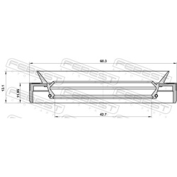  sandariklis, kardaninis velenas
