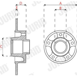 stabdžių diskas  stabdžių diskas
