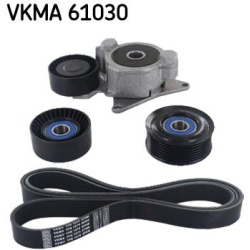  V formos rumbuotas diržas, komplektas