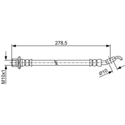  stabdžių žarnelė