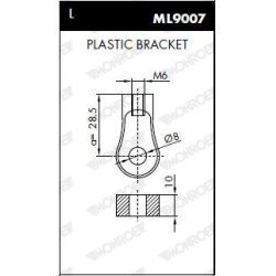  dujinė spyruoklė, gaubtas <small>MONROE MaxLift</small>