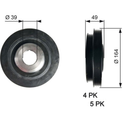  skriemulys, alkūninis velenas <small>DriveAlign™</small>
