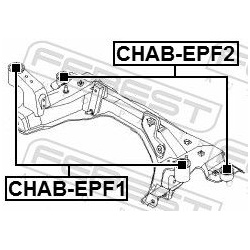  remonto komplektas, ašies korpusas