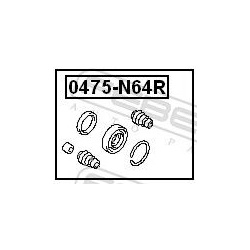  remonto komplektas, stabdžių apkaba