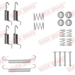  priedų komplektas, stovėjimo stabdžių trinkelės