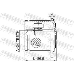  jungčių komplektas, kardaninis velenas