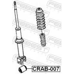  įvorė, amortizatorius