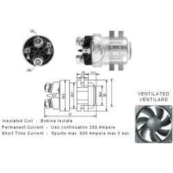  solenoidinis jungiklis, starteris