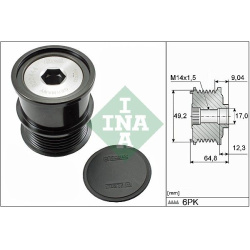  laisvos eigos sankaba, kint. sr. generatorius