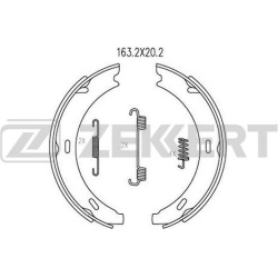  stabdžių trinkelių komplektas