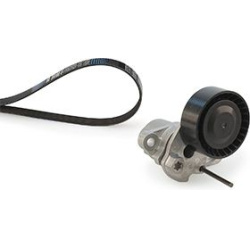  V formos rumbuotas diržas, komplektas