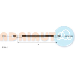  trosas, stovėjimo stabdys