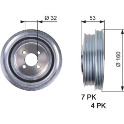  skriemulys, alkūninis velenas <small>DriveAlign™</small>