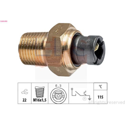  temperatūros jungiklis, aušinimo skysčio įspėjimo lemputė <small>Made in Italy - OE Equivalent</small>