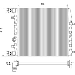  radiatorius, variklio aušinimas