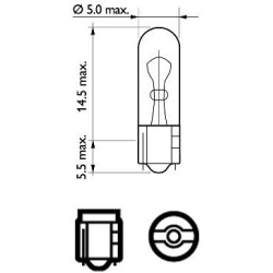  Kaitinamoji lempa, slenksčio lemputė