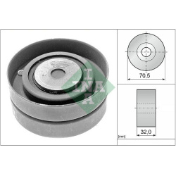  kreipiantysis skriemulys, paskirstymo diržas